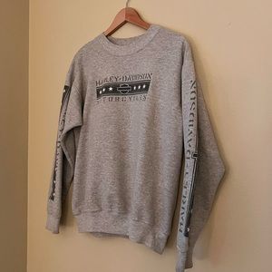 🚨SOLD🚨Harley Davidson Crewneck M Gray